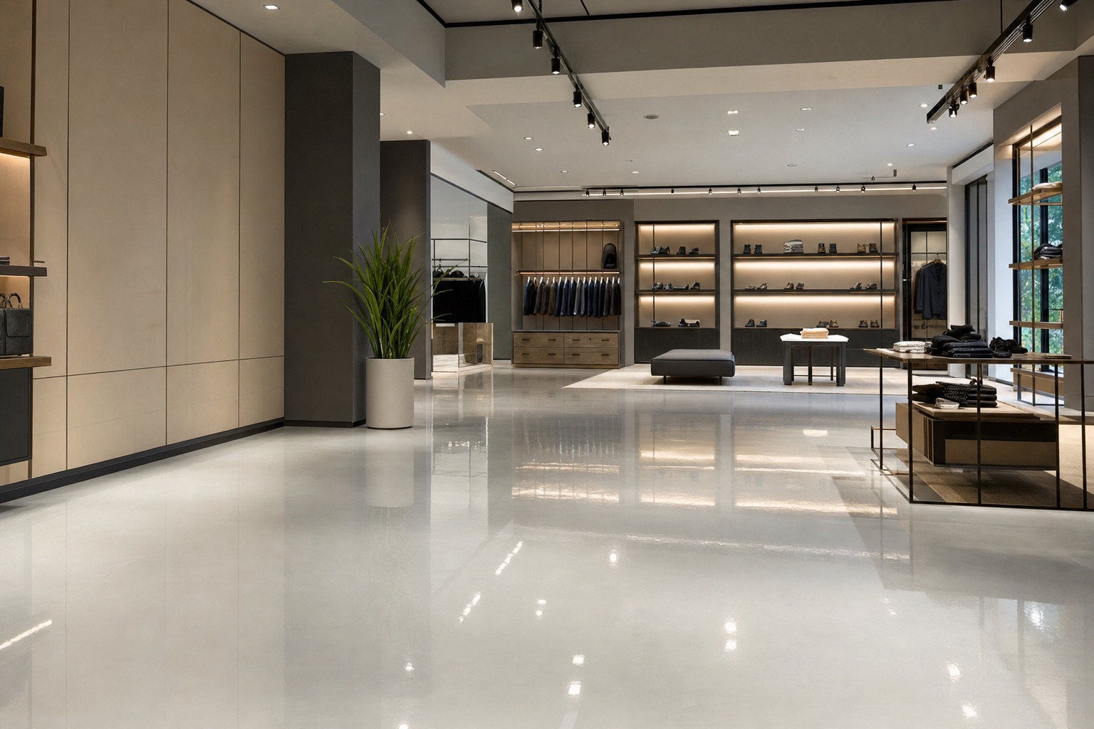 Commercial Epoxy Flooring by Naperville Painting & Epoxy Flooring
